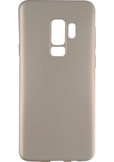 Nettech Samsung Galaxy G965 S9 Plus Uyumlu Arka Koruma Arka Koruma Kılıf - Krem Krem