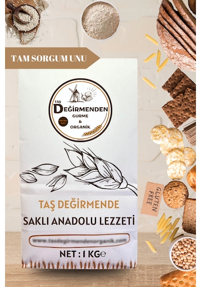 Tam Sorgum Unu (Gluten İçermez) - 1 Kilo