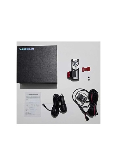 Tr 4k Wifi Çift Kameralı Araç Kamerası Gece Görüşlü G-sensörlü Dash Cam 170 Derece