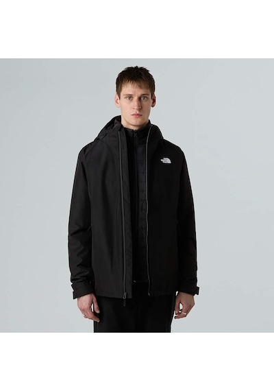 The North Face M Carto Mono Trıclımate Hooded Jacket Black Siyah