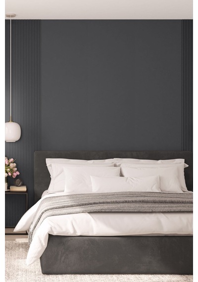 Vilo Mpc J Bitiş Profili Deep Grey 300cm Xl Duvar Paneli Kenar Ve Dış Köşe Bitişi