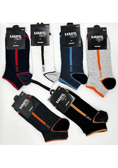 Karayel Çorap Sport Çorap Seti 6 Çift