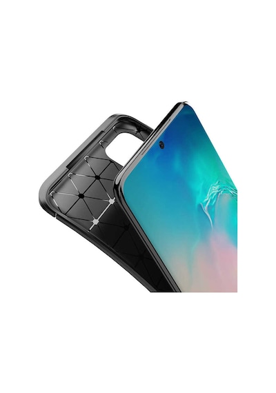 Galaxy S20 Kılıf Zore Negro Silikon Kapak Lacivert