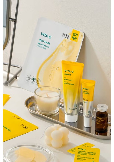 Retinol Ve C Vitamini İçeren Leke Kremi Vita C Cream 50 Ml
