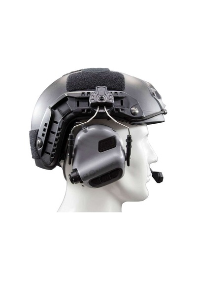 Earmor Kulaklıklar İçin Arc Kask Montaj Adaptörü Bir Çift Siyah