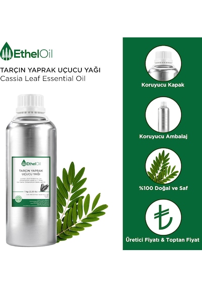 Etheloil Tarçın Yaprak Uçucu Yağı 1 KG