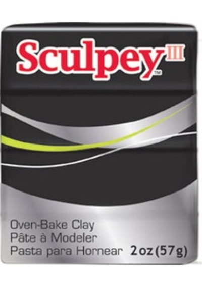 Sculpey Iıı Polimer Kil 042 Black Siyah