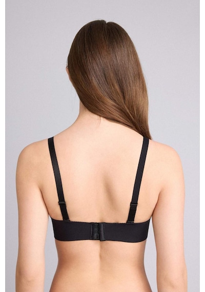 Defacto Micro Kaplı Pedli Balensiz Tişört Bra G9517ax26smbk81 Siyah-bk81