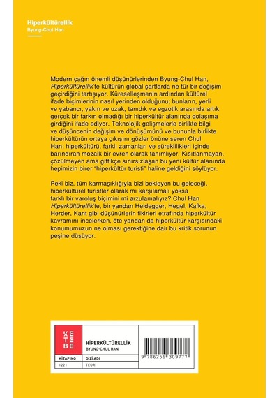 Hiperkültürellik: Kültür Ve Küreselleşme