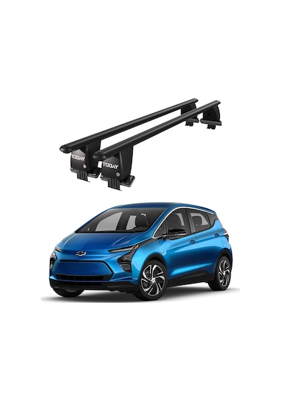 Royal Chevrolet Bolt 2016 Ve Sonrası Uyumlu Siyah Ara Atkı Port Bagaj Tavan Barı