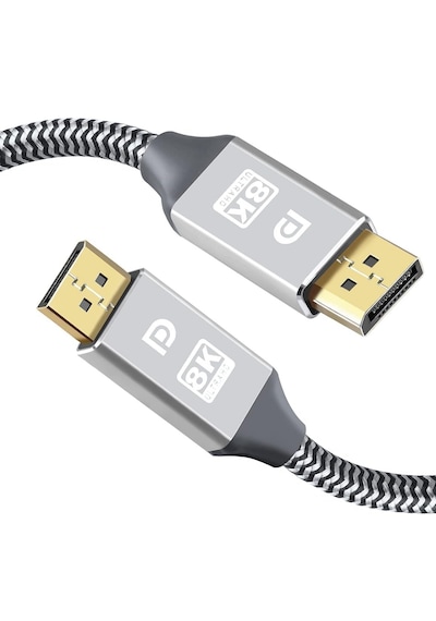 Alfais 4792 3 Metre 8k Displayport Kablosu Dp 1.4 Erkek Erkek