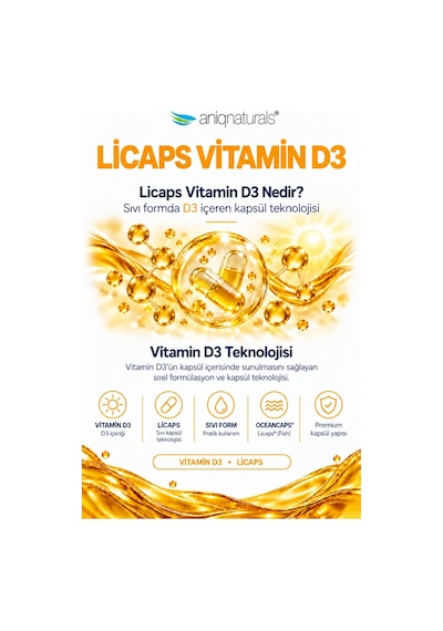 VİTAMİN D3 1000IU 150 LICAPS