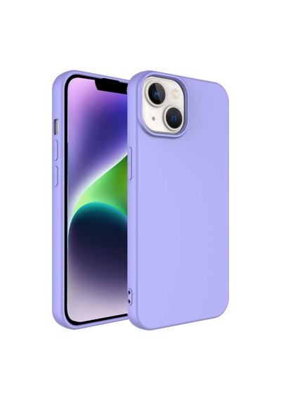 Apple Uyumlu iPhone 14 Kılıf İçi Kadife Lansman Lux Silikon Kapak