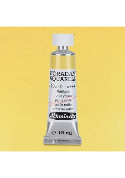 Schmincke Horadam Aquarell Tube 15Ml Seri 3 Rutile Yellow 205