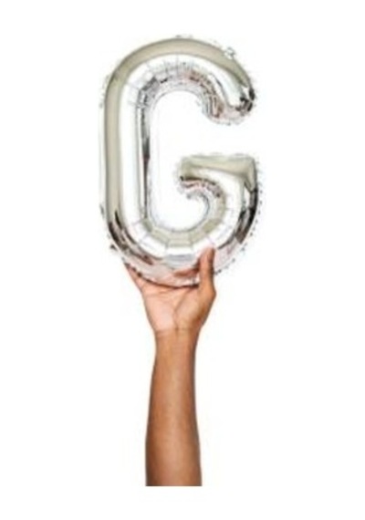 G Harfi Folyo Balon 17 Inç