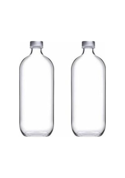Paşabahçe 80356 Iconic Bottle Şişe 1 Litrelik 2 Adet