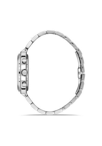 Ferro Fm43022a-a7 Quartz Çelik Gri Sarı Kadran 42 Mm Erkek Kol Saati Gri