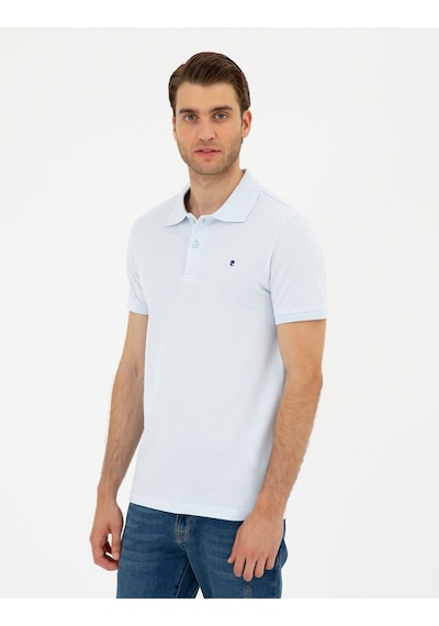 Pierre Cardin Erkek Buz Mavisi Tişört Basic 50291625-vr095 Buz Mavisi