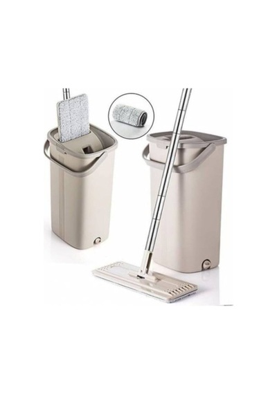 Magic Flat Tablet Mop 5 Litre Tahliye Vanalı +10 Bez Hediye