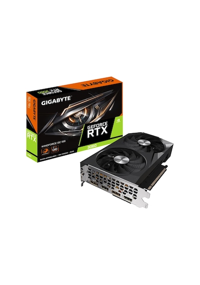 Gigabyte NVIDIA GeForce RTX 3060 Windforce OC GV-N3060WF2OC-12GD 12 GB GDDR6 192 Bit Ekran Kartı