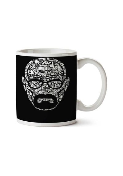 Breaking Bad Kuru Kafa İki Tarafı Baskılı Kupa Bardak Çok Renkli