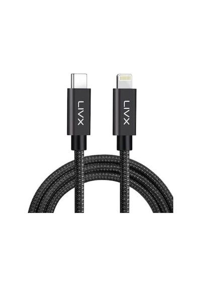 Horizontal 20w Type C To Lightning 1 Metre İpad Hızlı Şarj Ve Data Kablosu Space Gray