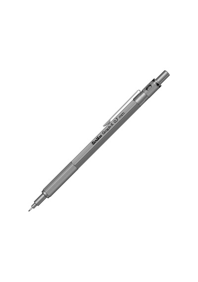Scrikss Graph-x Versatil Kalem Kurşun Gri 0.7mm Çok Renkli