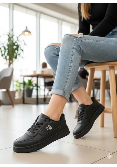 Fort 2081 Best Rahat Hafif Sneaker Ayakkabı Siyah