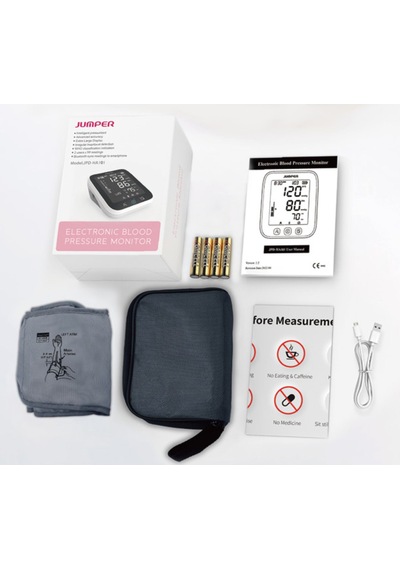 Jumper Üst Koldan Dijital Tansiyon Aleti Elektronik Nabız Ölçer Jpdha101