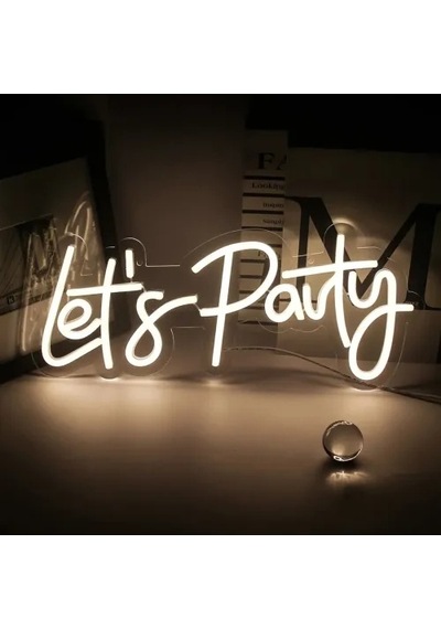 Hubrendy Emin Let's Party Neon Led Tabela