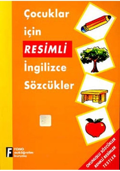 Çocuklar İçin Resimlerle İngilizce Sözcükler- Fono Yayınları