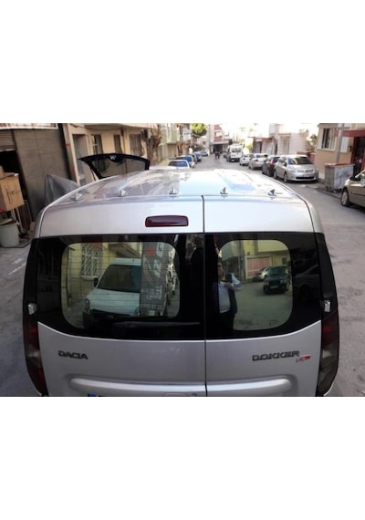 Volvo S40 2004-2012 Balık Sırtı Mini Süs Anten Gri 5'li