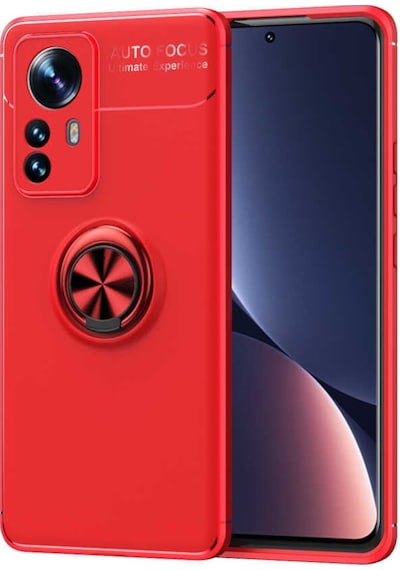 Xiaomi Mi 12 Kılıf Zore Ravel Yüzüklü Silikon Kılıf