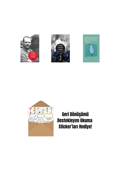 Melih Cevdet Anday - Bütün Şiirleri + Gizli Emir Ciltli + Everest Açıkhava 3 - Mikado Nun Çöpleri + Okuma Sticker'ları