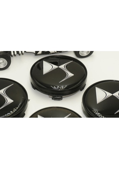 Citroen DS Logo Jant Göbeği Kapak Seti 60mm