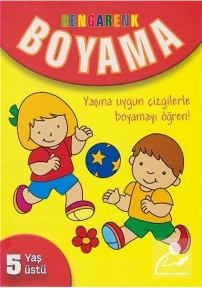 Rengarenk Boyama 5 Yaş Üstü / Kolektif