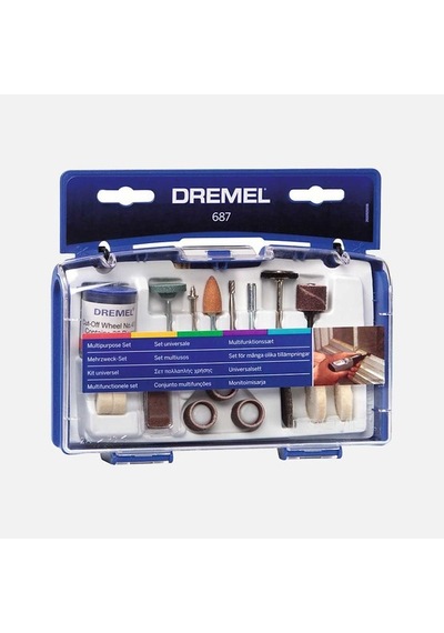 Dremel 687 52 Parça Çok Amaçlı Aksesuar Seti