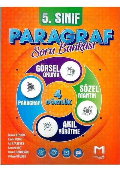 Mozaik Yayınları 5.Sınıf Paragraf Soru Bankası