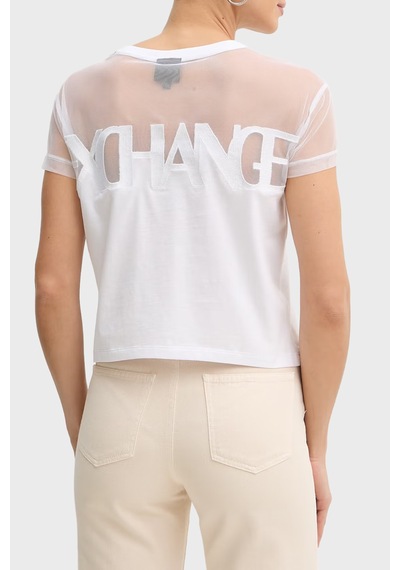 Armani Exchange Bayan T Shirt Xw002332 Af10356 U0002 Beyaz