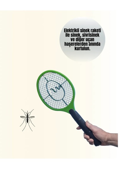 Astraltech Elektronik Sinek Öldürücü Üç Katmanlı Izgara 12000v