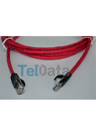 Teldata Tld-300k Cat6 3mt Kırmızı Utp Patch Kablo
