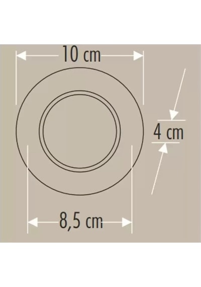 Cata Ct-5258 Zebra Led Armatür 6w 3 Renk 10 Lu Paket