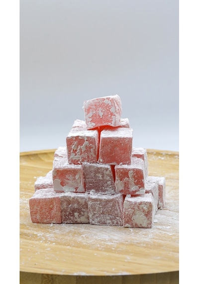 Akınay Kuruyemiş Pudra Şekerli Güllü Lokum 400 G