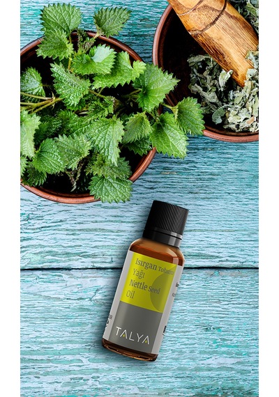 Talya Soğuk Sıkım %100 Saf ve Doğal Isırgan Tohum Yağı 20 ML