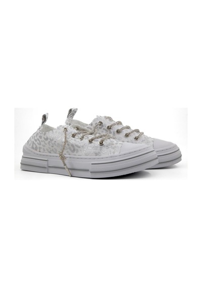 Guja 26y281-3 Gümüş Kadın Sneakers