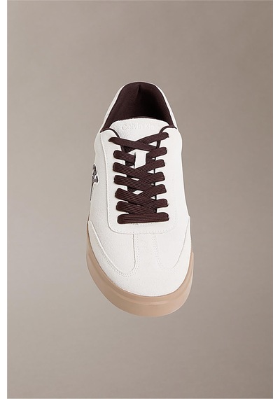 Calvin Klein Low Prof Cupsole Su Erkek Sneaker-14963 Beyaz
