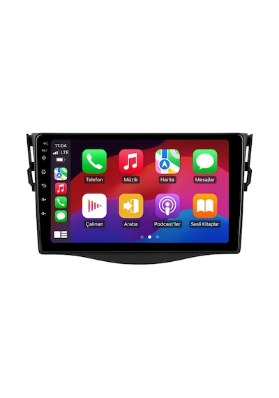 Toyota Rav4 2006-2012 Android Multimedya Carplay Android Auto Navigasyon Kameralı 4gb Ram 64gb 9"