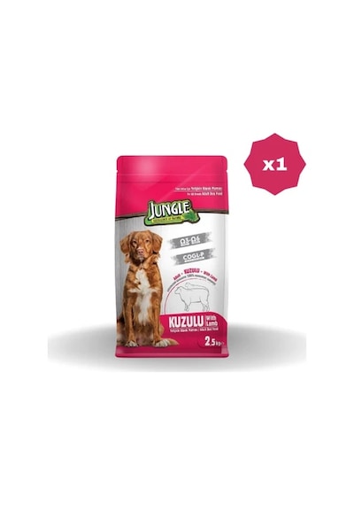 Jungle Köpek Maması Kuzulu 2,5 Kg - 1 Adet