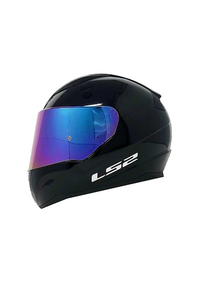 Ls2 Rapid 2 Full Face Motosiklet Kaskı Gökkuşağı Vizörlü Beyaz
