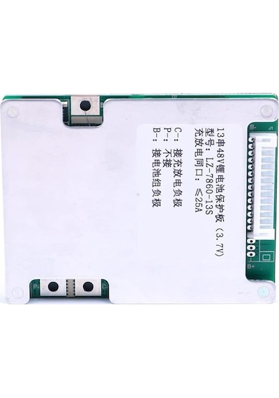 13s 48v 30a Lityum Pil Batarya Bms Kartı